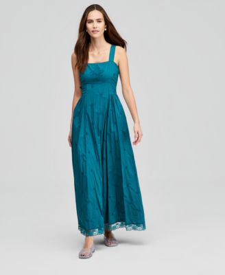 And Now This Women's Cotton Square-Neck Maxi Dress, Macy's Exclusive