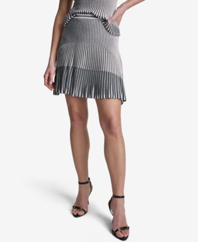 Женская мини-юбка BCBG Pleated A-Line