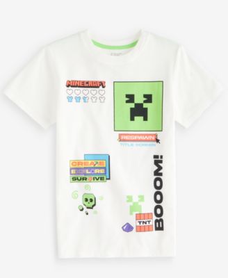 Детская футболка Epic Threads Boys' XS-XL Minecraft TNT Boom Short-Sleeve