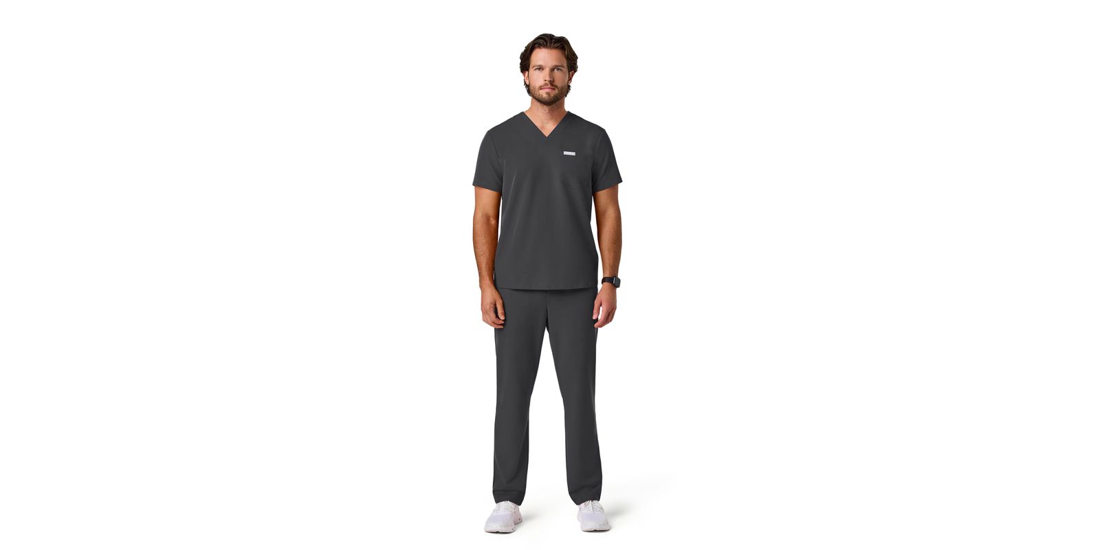 JAANUU Men's UltraLAST Essential Performance 5-Pocket Scrub Set