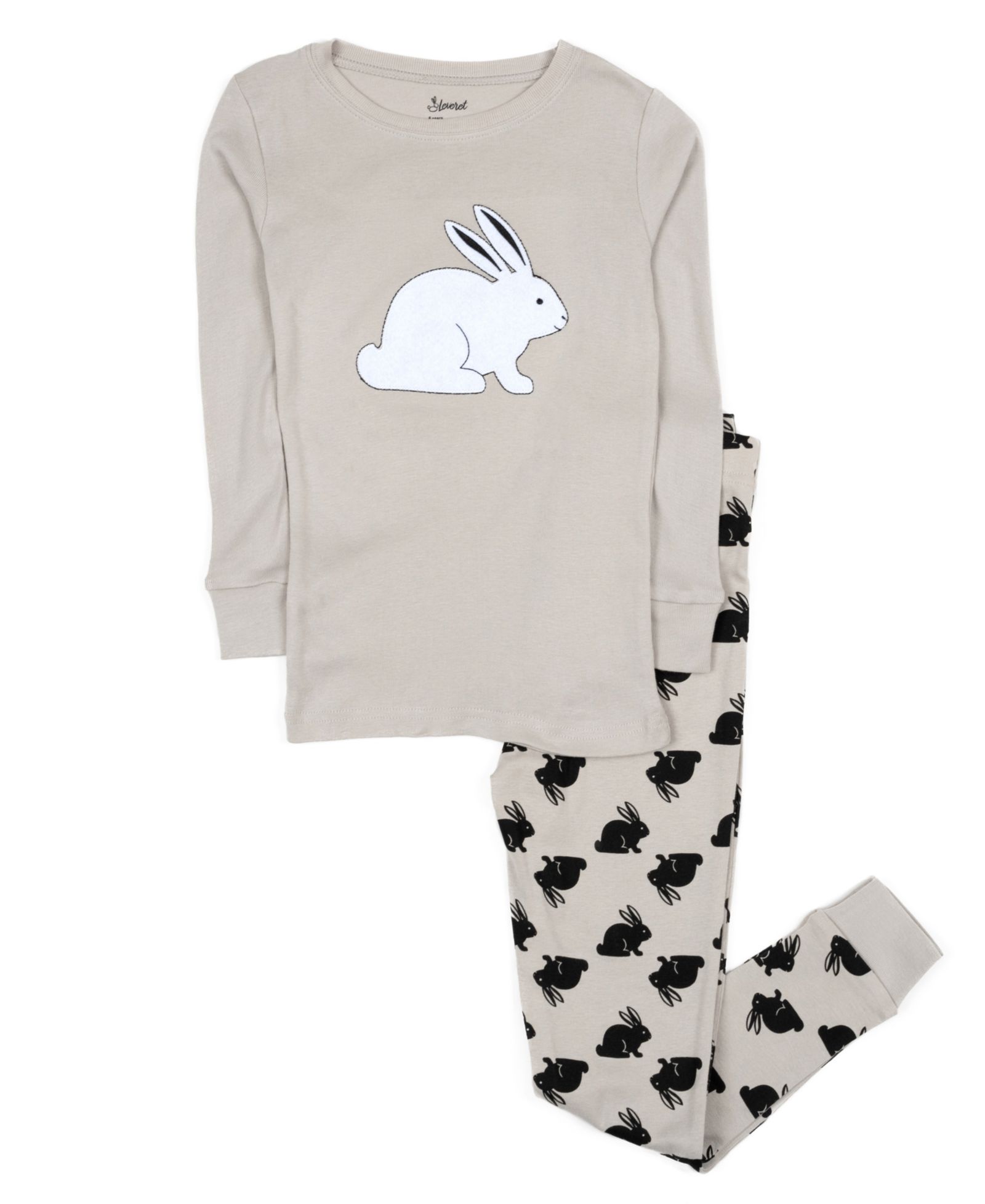 Детская хлопковая пижама Leveret Two Piece для всей семьи, пасхальная коллекция