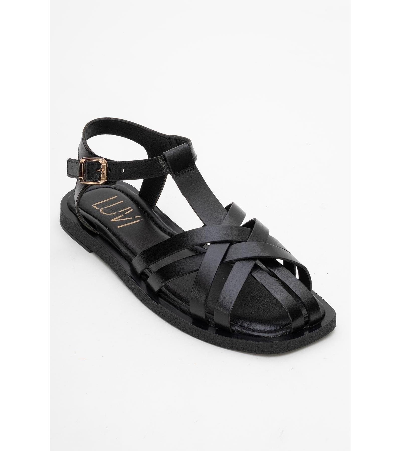 Forever & Always Shoes Women's Andres Leather Sandal