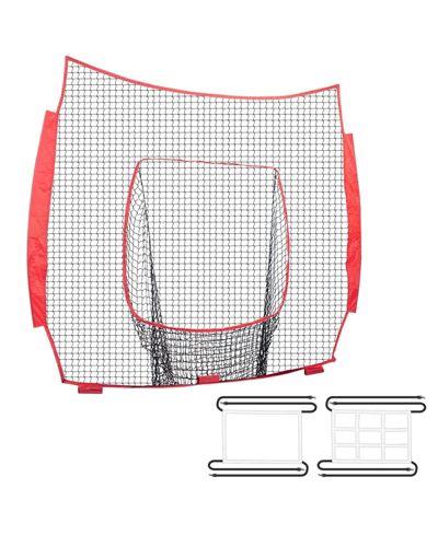 Mecale сетка для тренировок по бейсболу и софтболу 7 x 7 Ft с зоной страйка