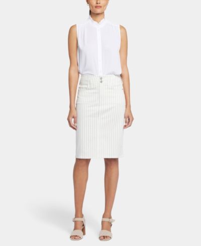 Женская юбка Petite NYDJ High-Waist Button Closure