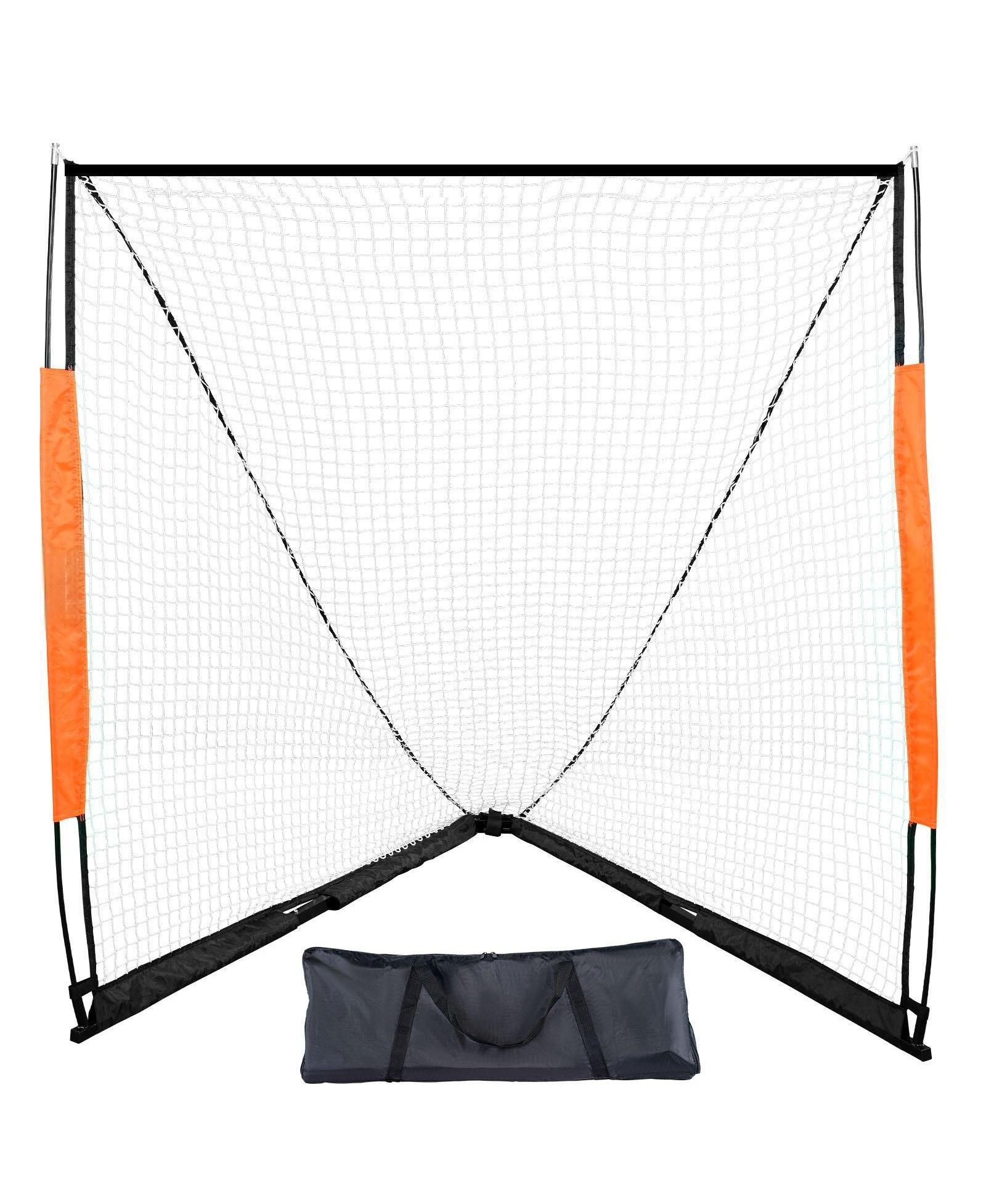 Портативные ворота для лакросса Mecale 6 x 6 Ft с рамой из стекловолокна и сумкой