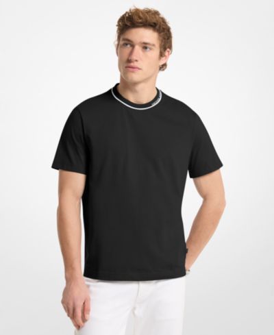 Michael Kors Мужской Contrast Tipping Crewneck T-Shirt