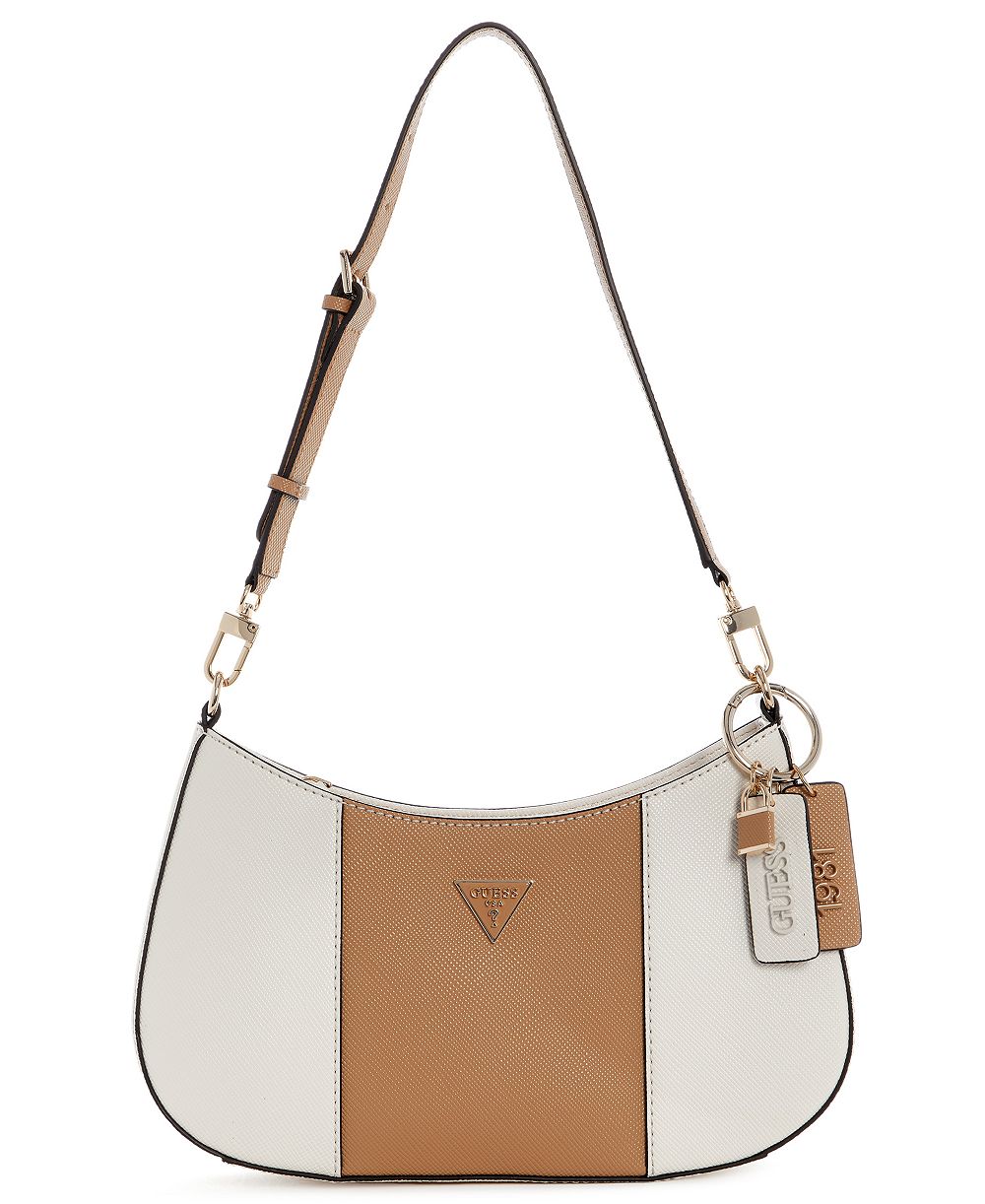 GUESS Noelle Small Top-Zip Shoulder Bag
