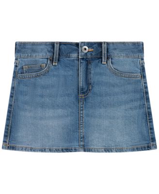 abercrombie kids Детский джинсовый мини-скирт для девочек, 5-16
