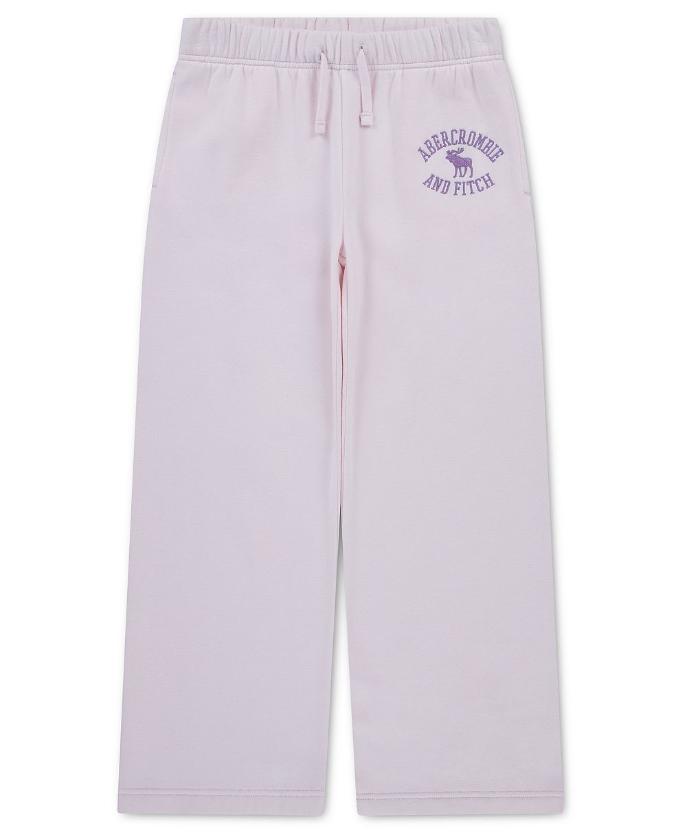 Шорты abercrombie kids Girls' 7-16 Logo Low-Rise Baggy Fleece Pants