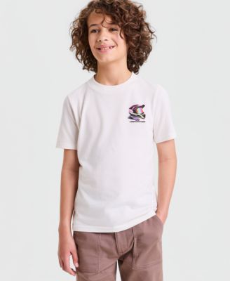 Детская футболка abercrombie kids с шлемом гонщика