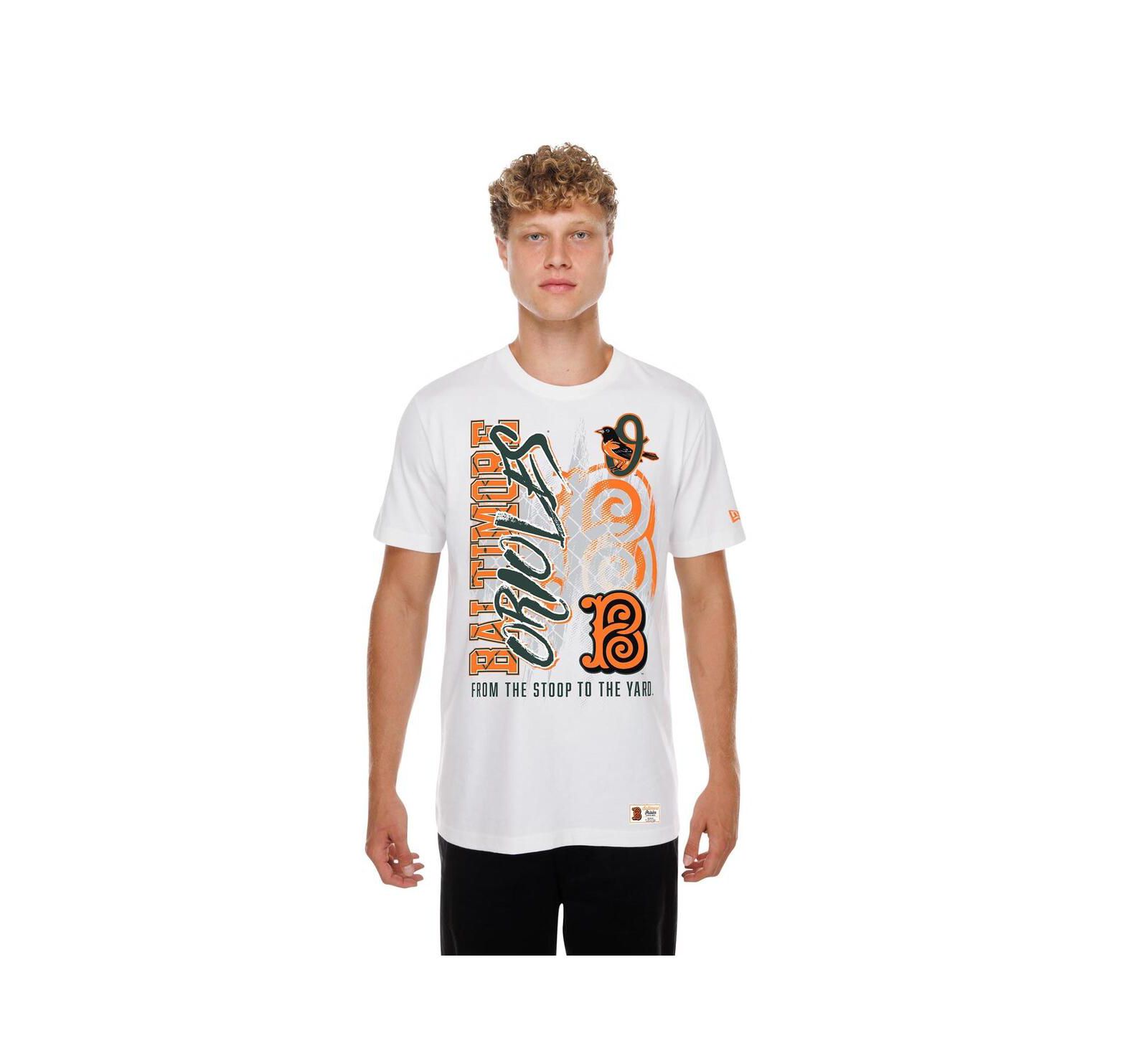 New Era Men's White Baltimore Orioles 2026 City Connect Photo Real T-Shirt