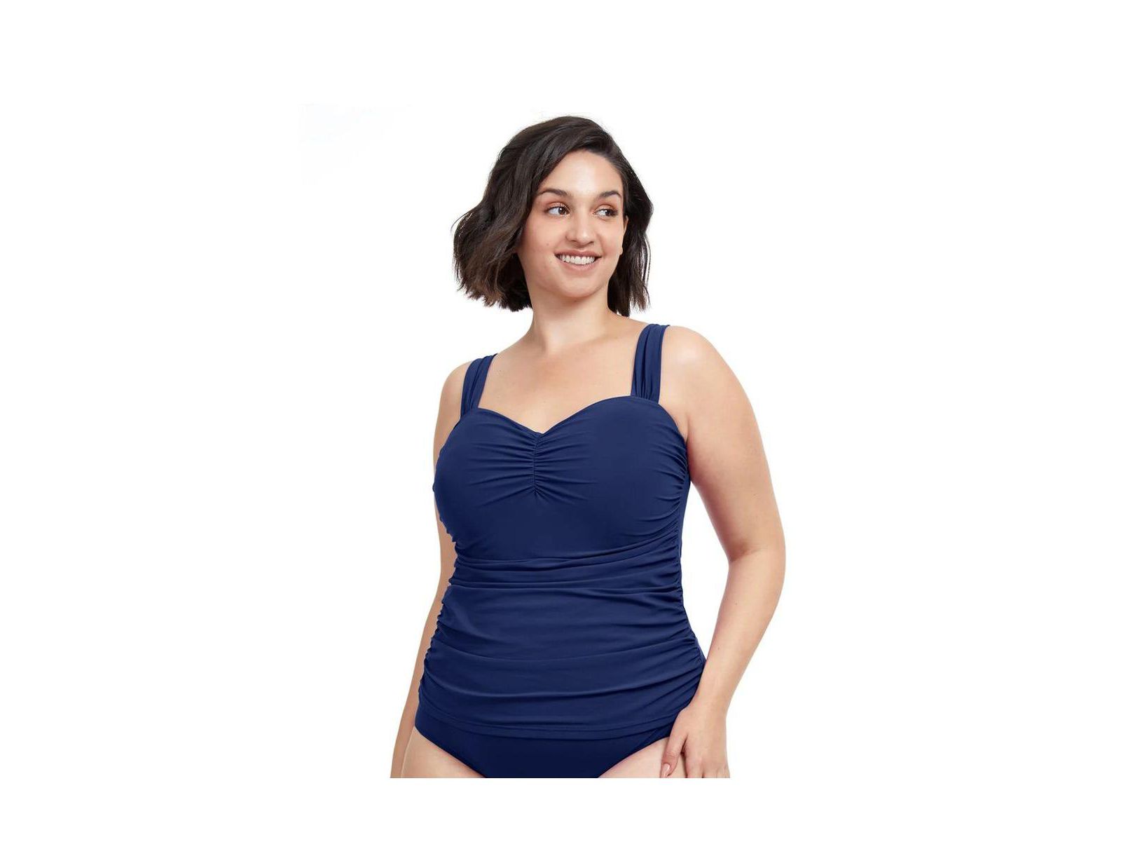 Купальный топ танкини Profile by Gottex Plus Size Tutti Frutti с косточками и вырезом sweetheart