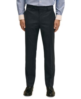 Мужские классические брюки Brooks Brothers из стрейчевой ткани в тонкую полоску