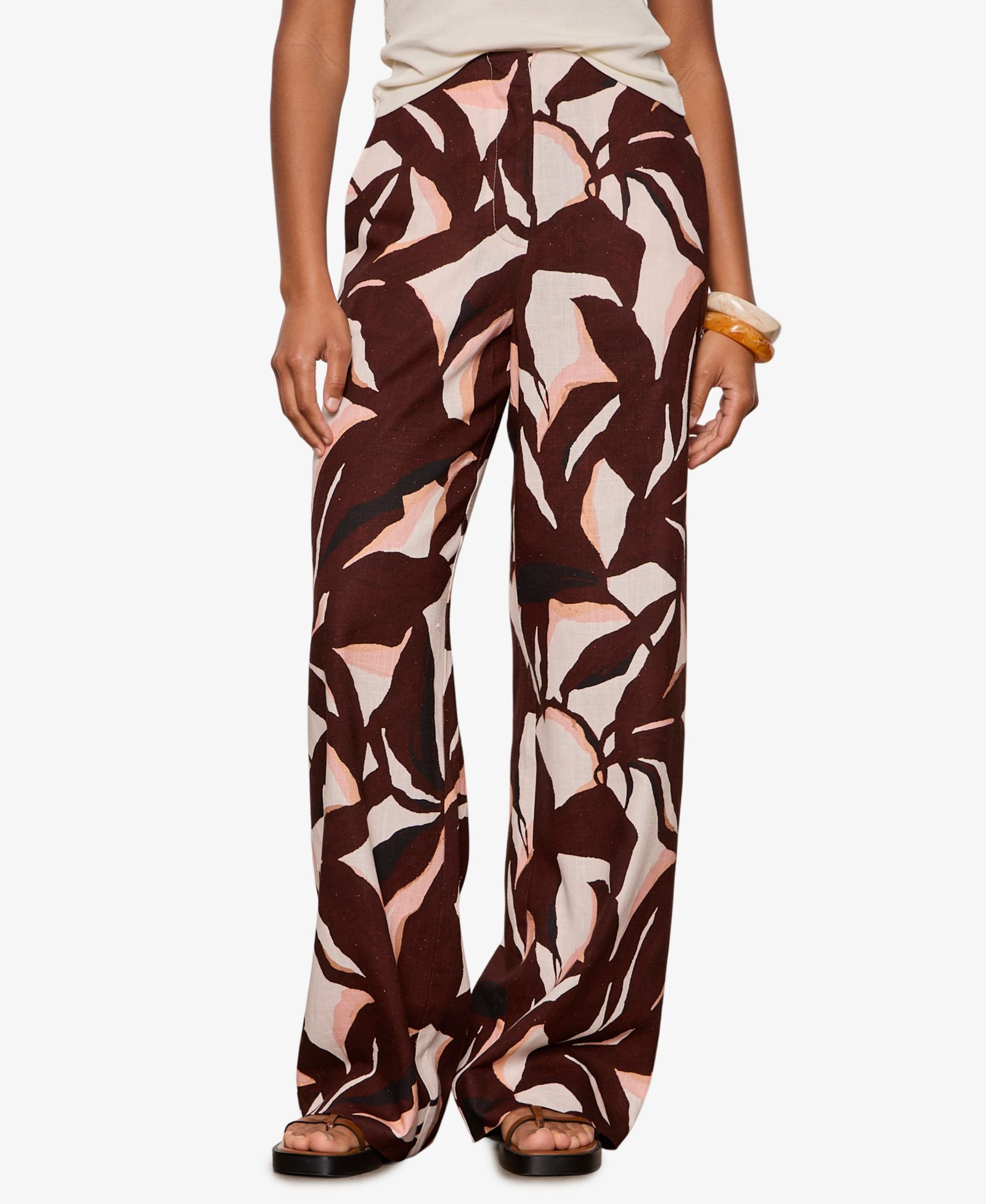 Женские брюки Sanctuary Best Time Printed Mid-Rise
