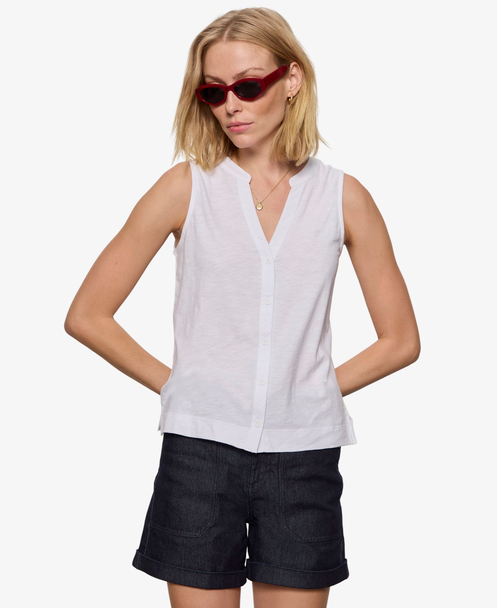 Женский топ Sanctuary V-Neck Tank Top