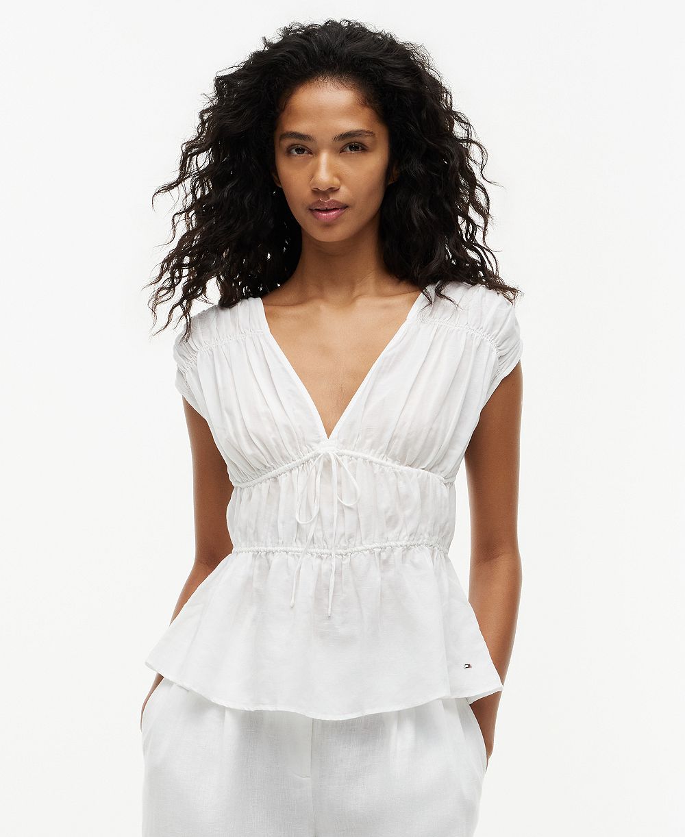 Tommy Hilfiger Women's Sleeveless V-Neck Top