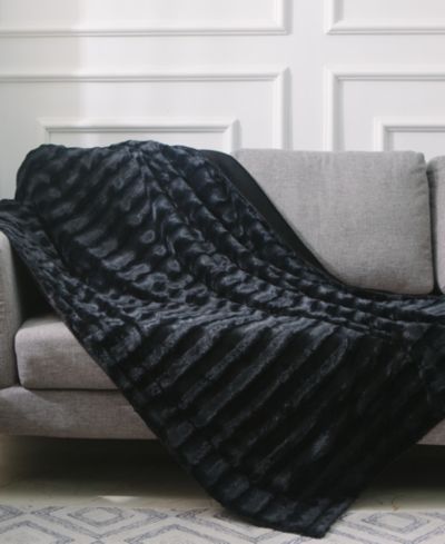 Cheer Collection Textured Decorative Throw, 40" x 50"