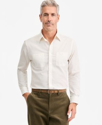 Club Room Men's Two-Pocket Long-Sleeve Oxford Shirt, Macy's Exclusive