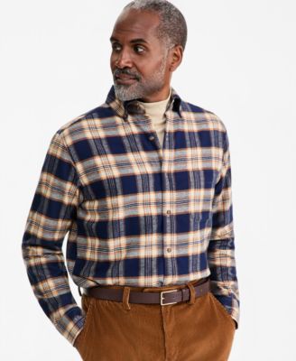 Navy Blue Nando Plaid