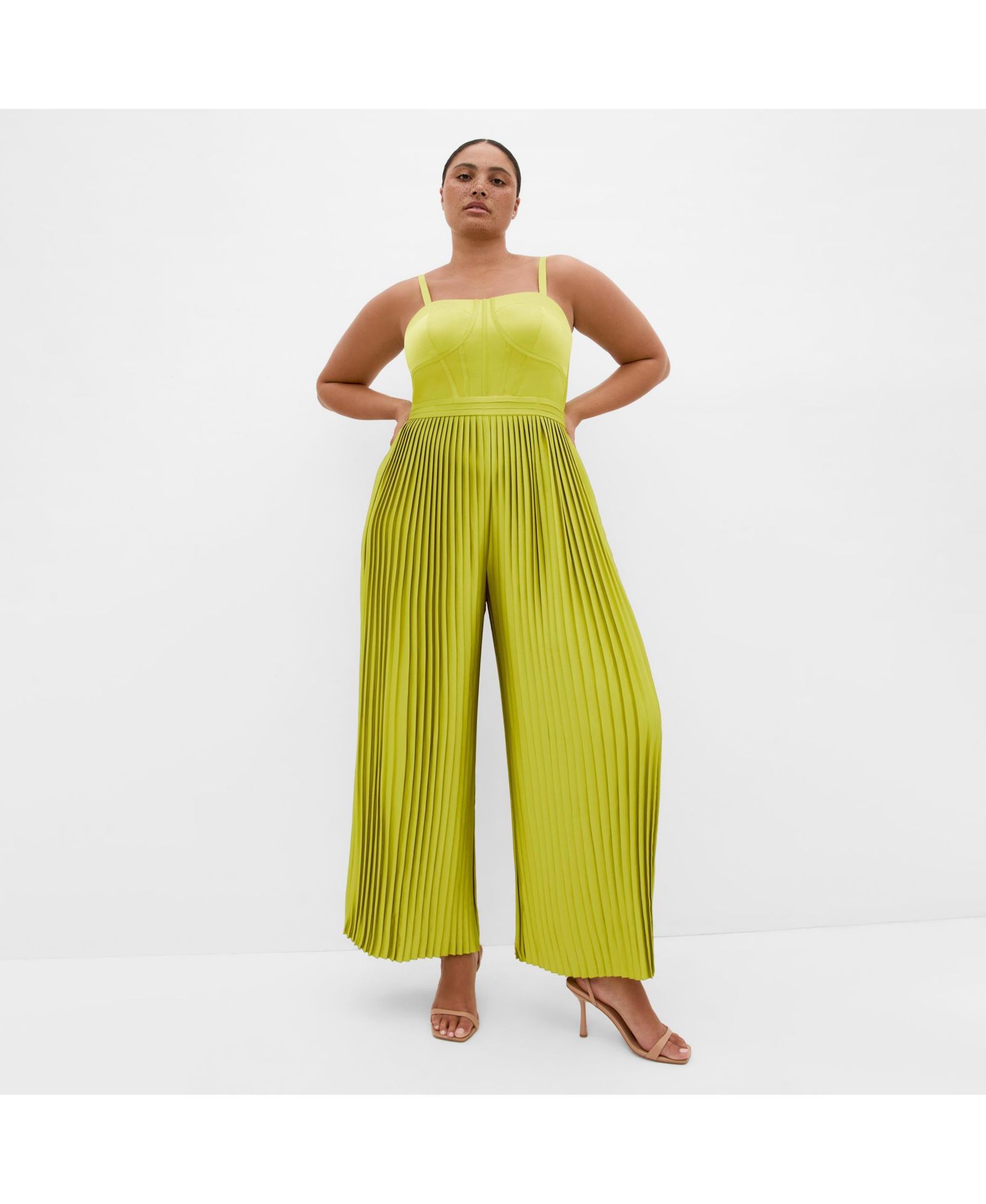 Женский комбинезон CITY CHIC Palazzo Pleat
