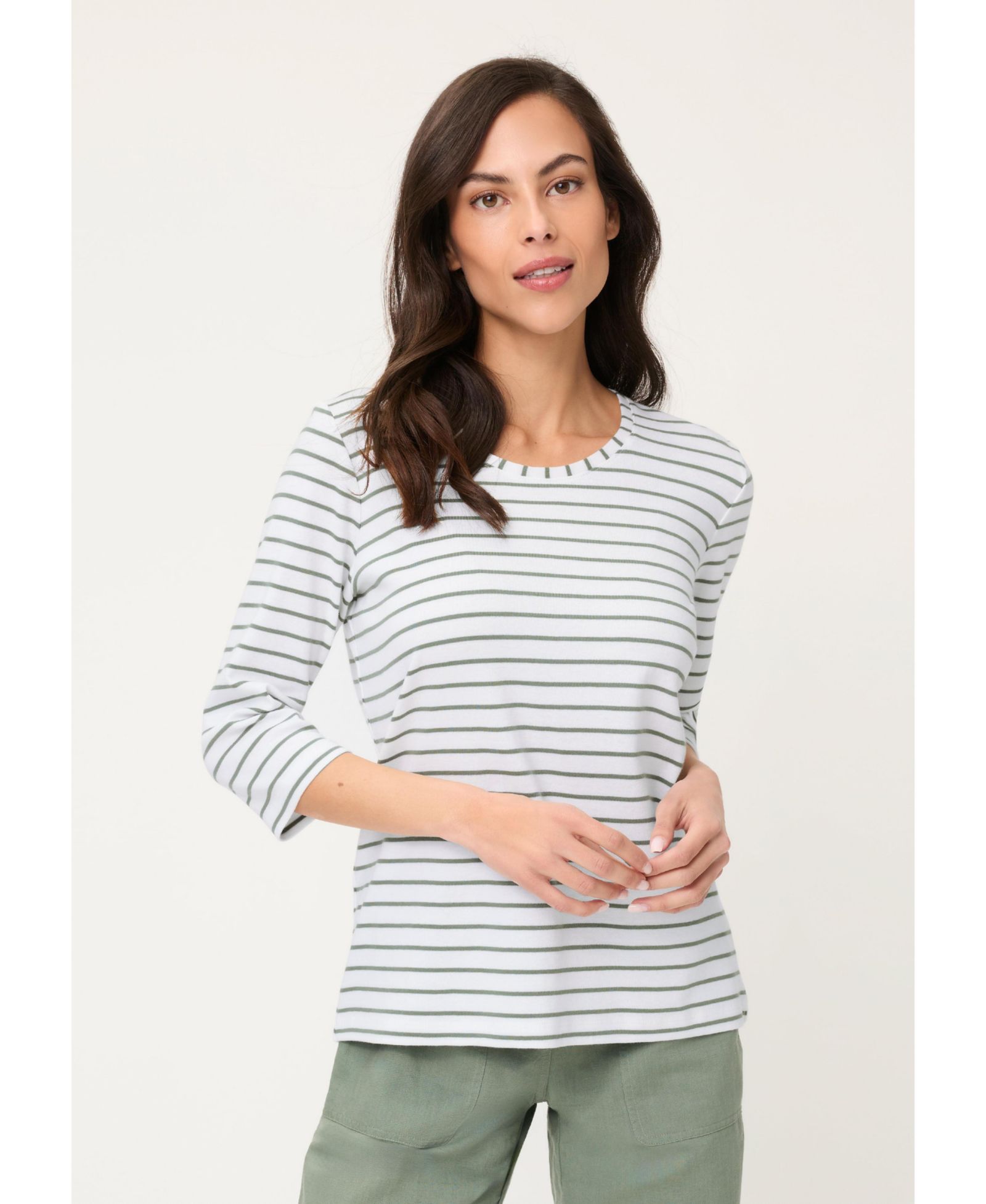 Olsen Women's Stripe T-Shirt