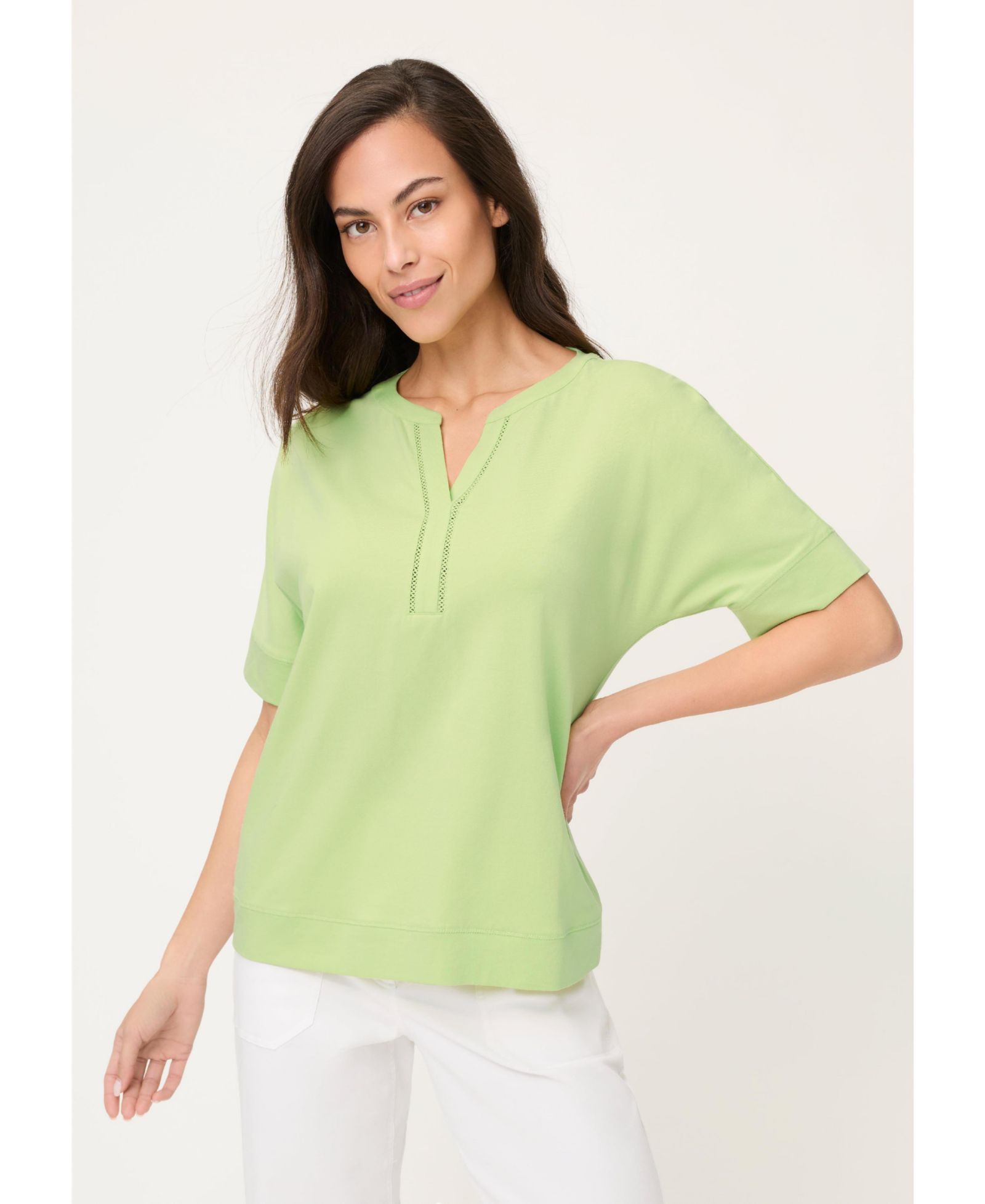 Футболка Olsen Women's Split Neck