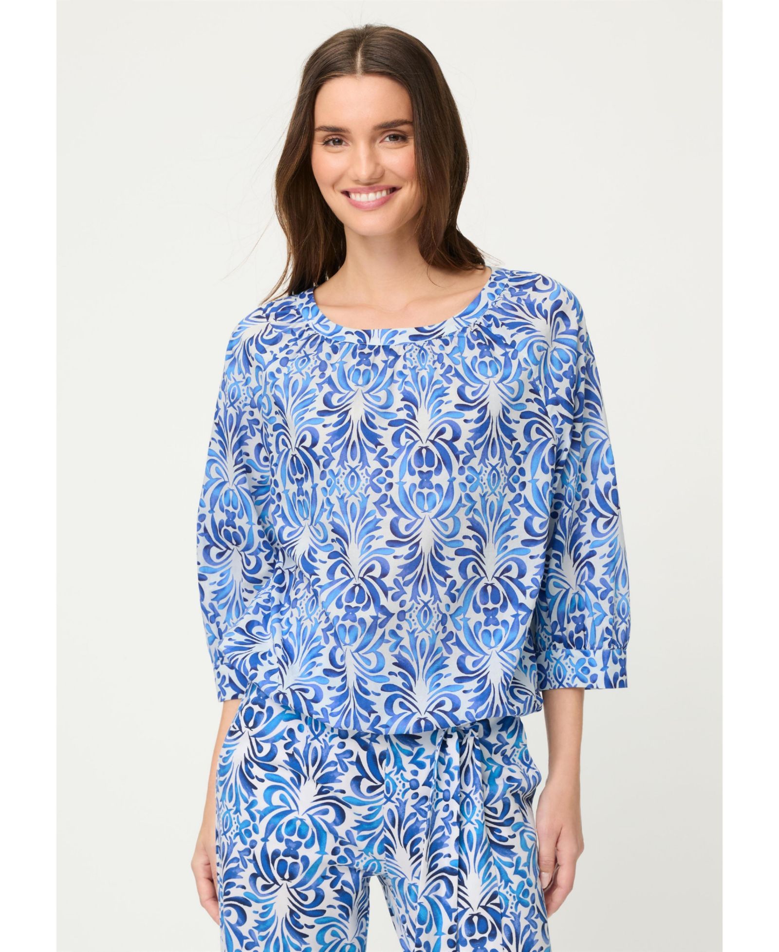 Olsen Women's Ornamental Blouse