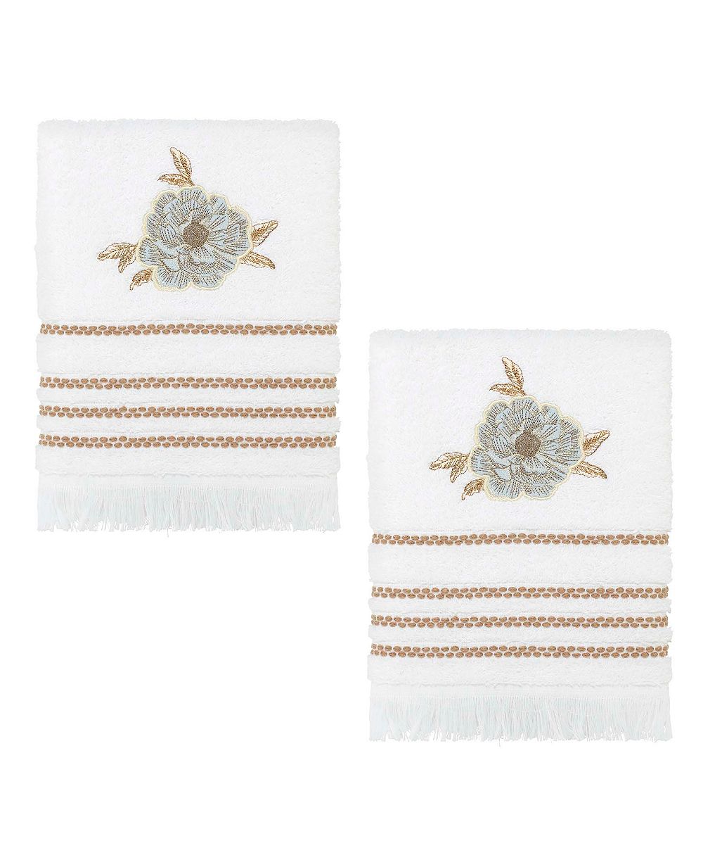 Nicole Miller Camille 2-Pack Cotton Hand Towel Set