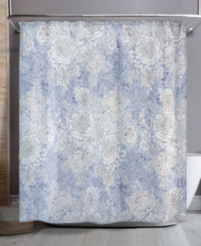 Nicole Miller Camille Decorative Shower Curtain, 72" x 72"