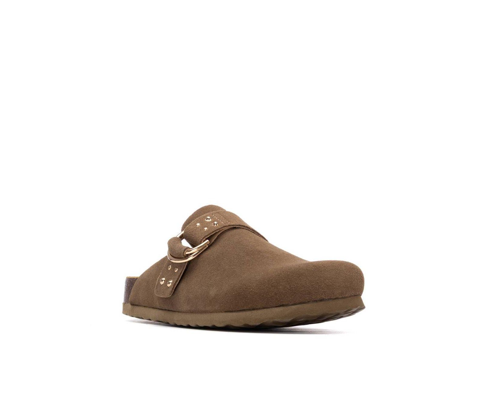 Женские сандалии XTI Refresh Collection Suede Clog Mule Flats