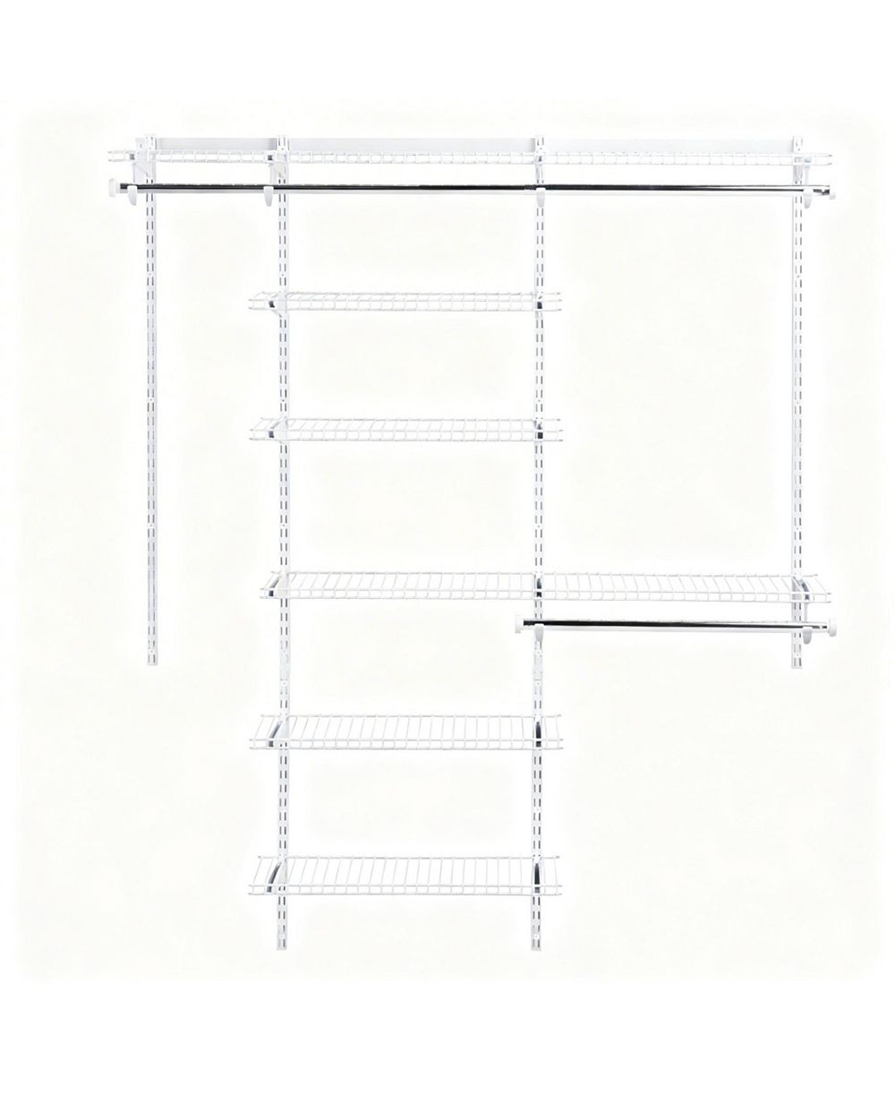 Органайзер для шкафа YIGII 3-6 Ft Adjustable Metal Wire Shelving