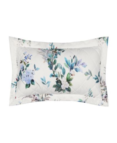 J. Queen Cottage Meadow Quilted Boudoir Decorative Pillow, 12" x 26"