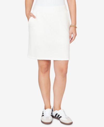 Женские шорты-юбка Ruby Rd. Petite French Terry Pull-On Skort