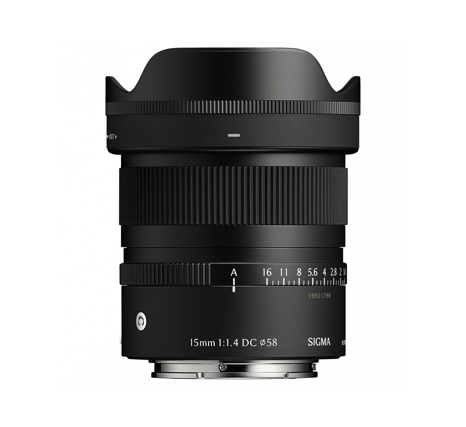 Объектив Sigma 15mm f/1.4 DC Contemporary для Sony E