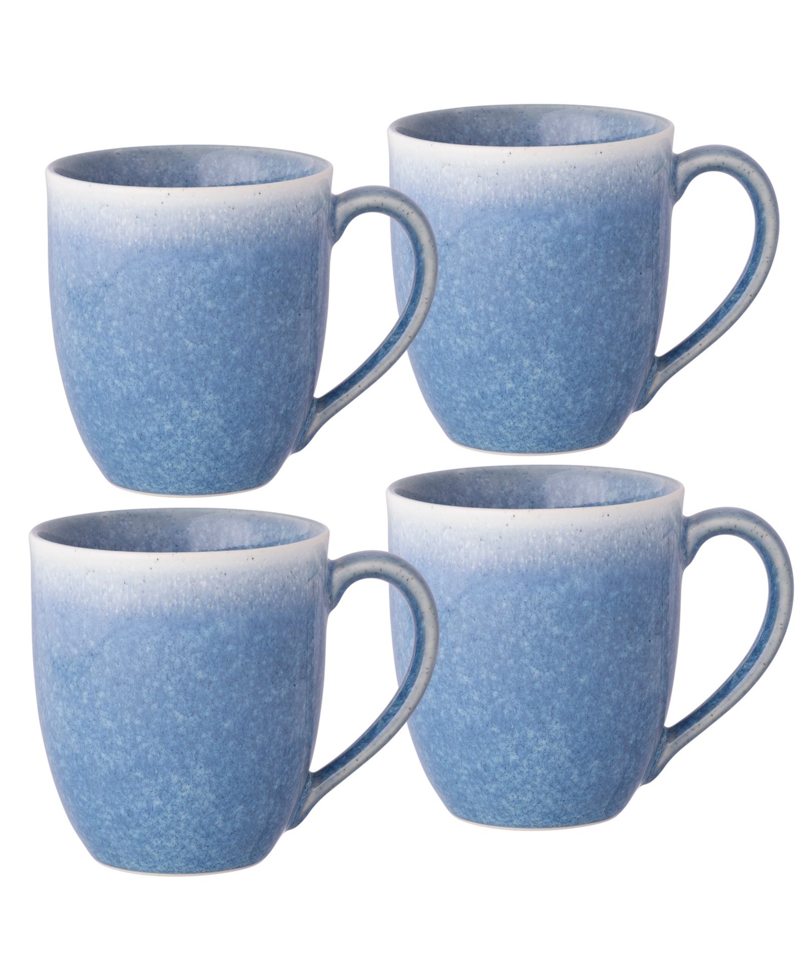 Кружки Noritake Colorwave Kiln Azure, Set of 4