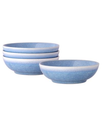 Noritake Colorwave Kiln Azure Cereal Bowls, Set of 4