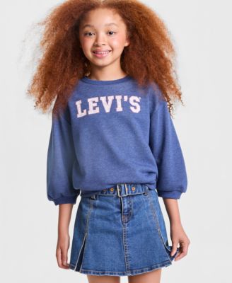 Levi's Girls' 7-16 Cinched Sleeves Sweater
