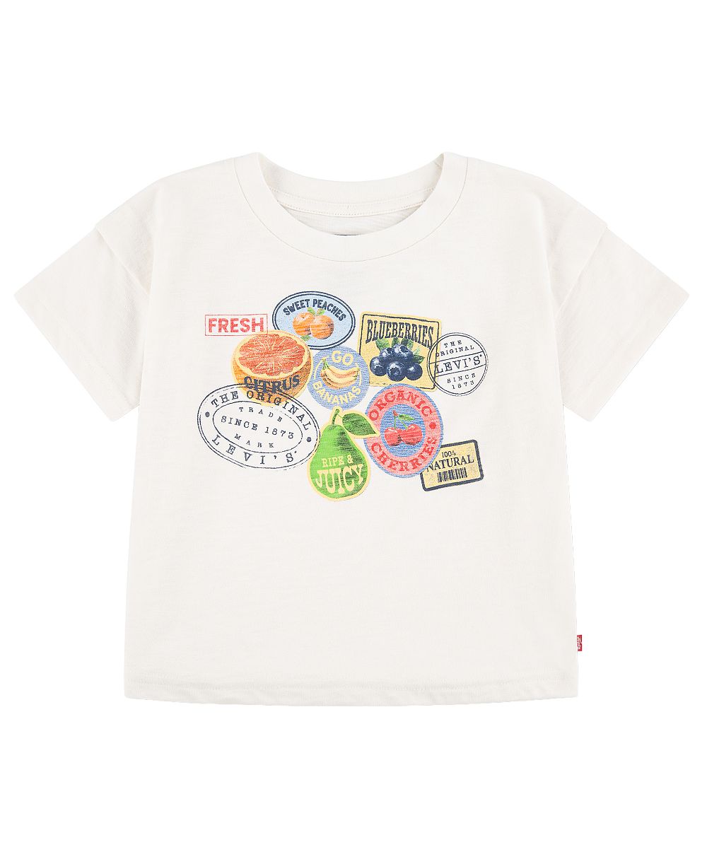 Детская футболка Levi's Fruit Stickers Short-Sleeve, 7-16