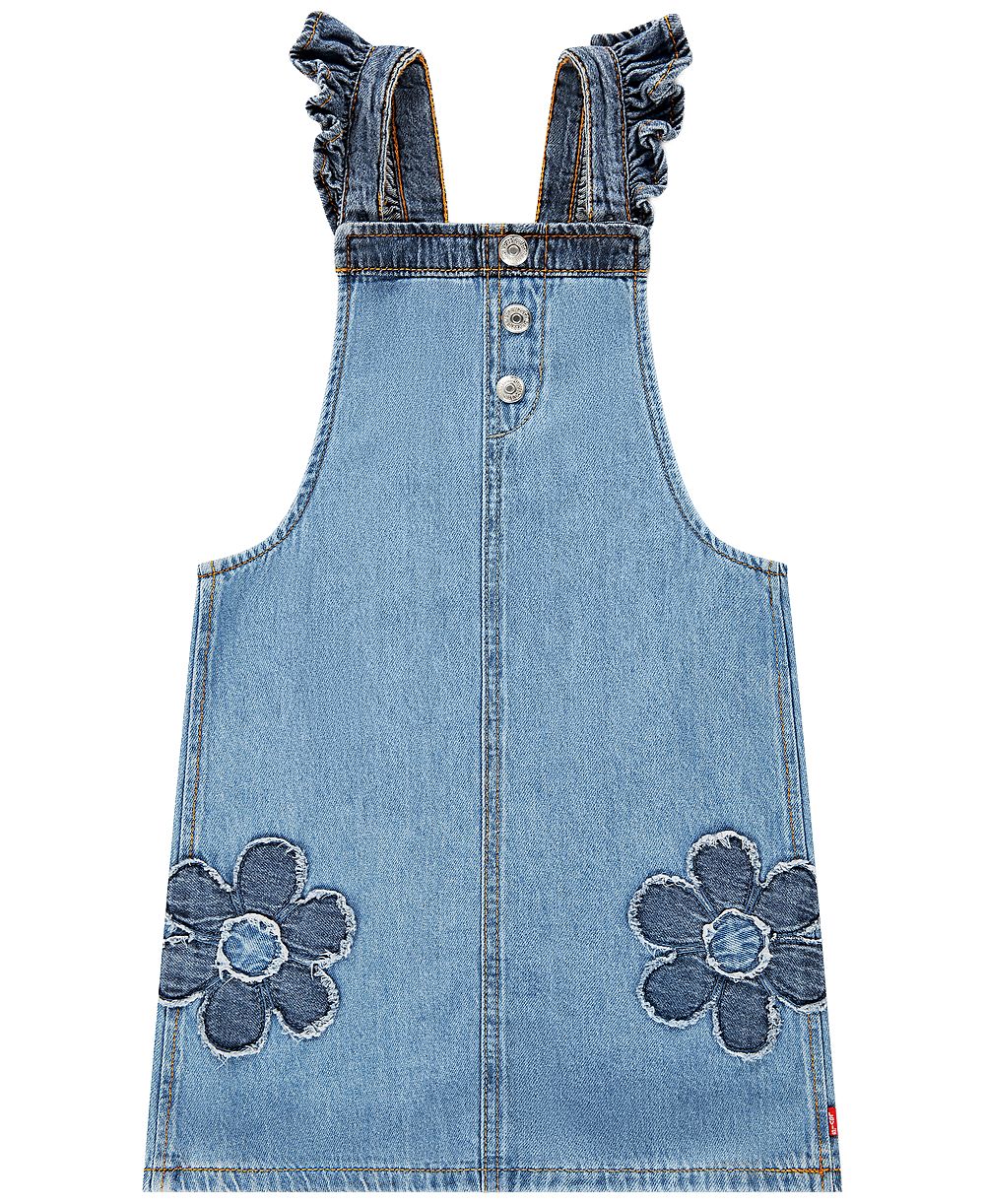 Комбинезон Levi's Girls' 2T-6x с цветочным принтом