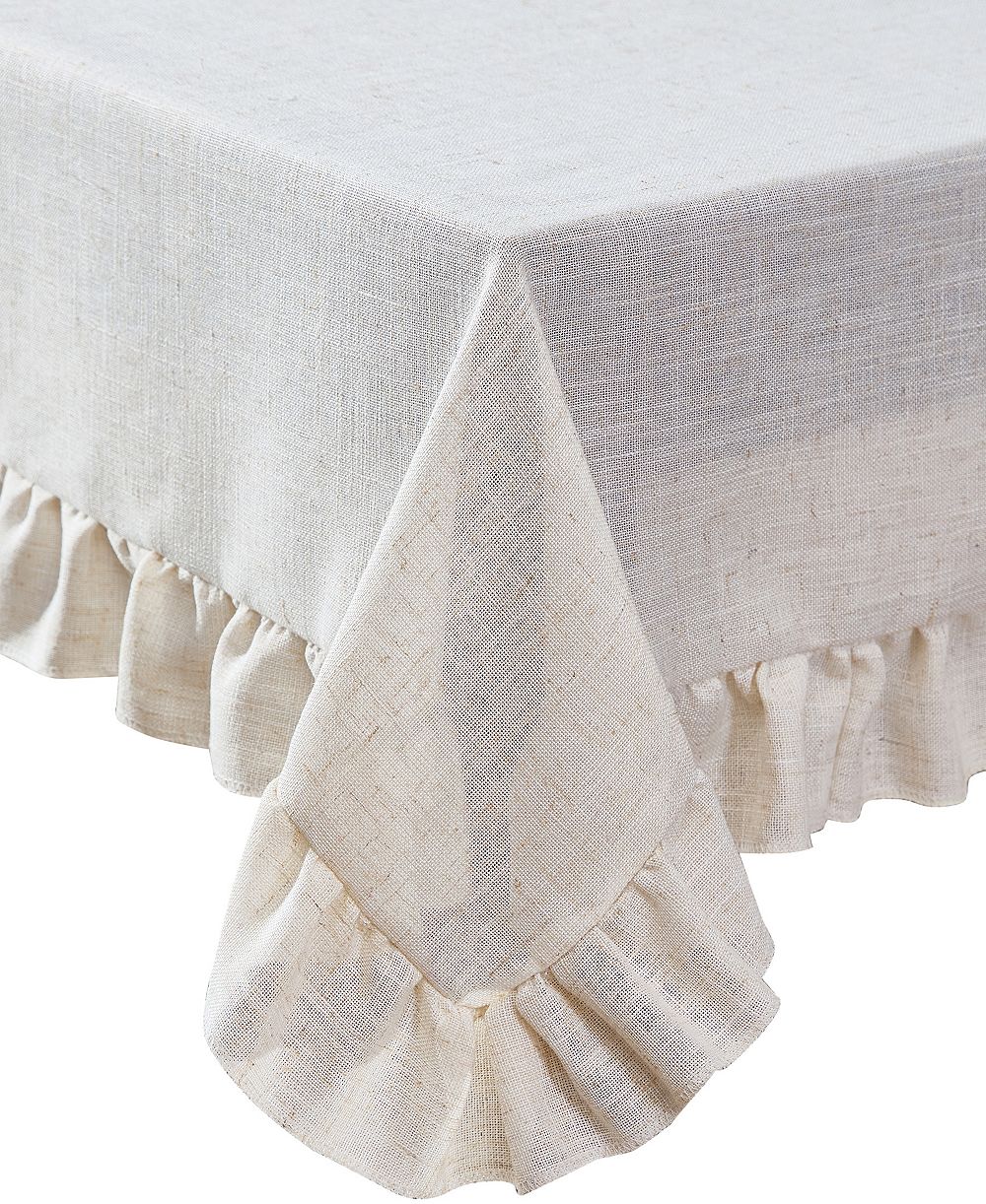 Скатерть Laura Ashley Seville Ruffle, 60" x 84"