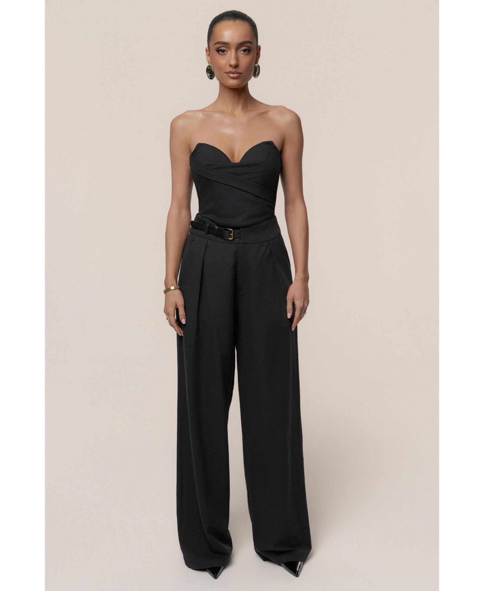 JLUXLABEL Women's Everywhere Belted Trousers