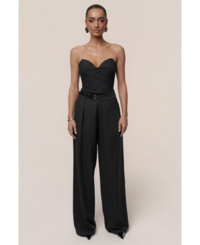 JLUXLABEL Women's Everywhere Belted Trousers
