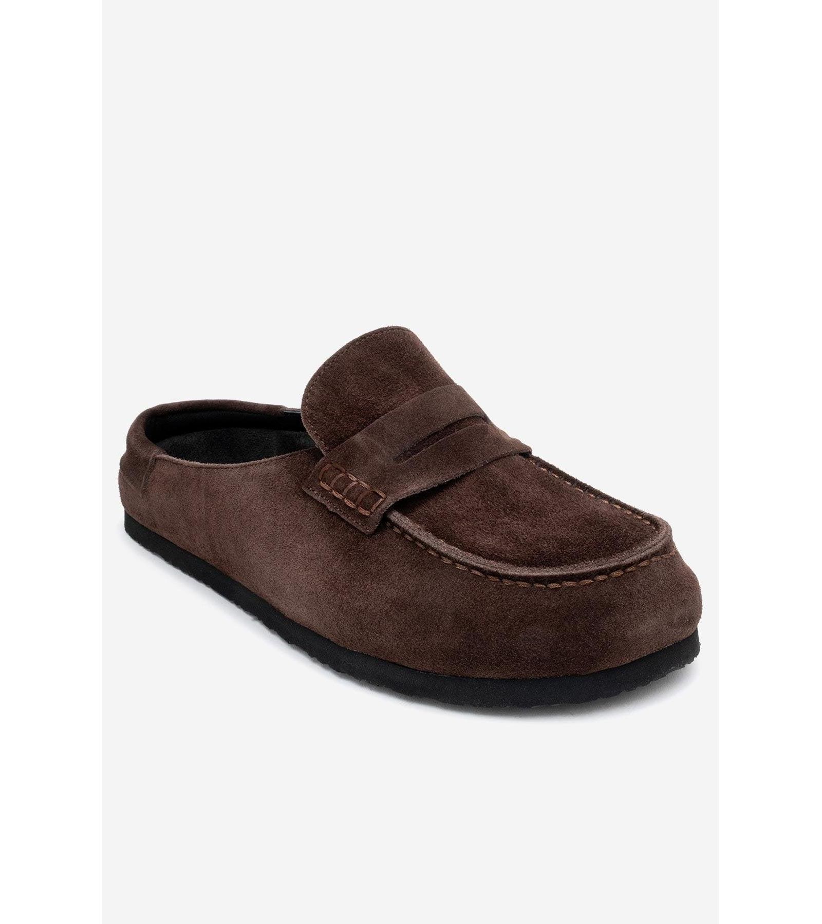 Forever & Always Shoes Women Priva Leather Slip-On Slipper