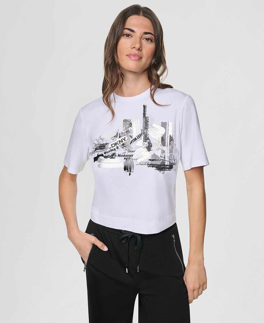 Женская футболка DKNY City Graphic