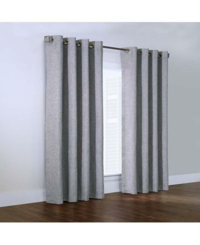 Светопропускающая штора Habitat Linum Solid Textured Allure Grommet