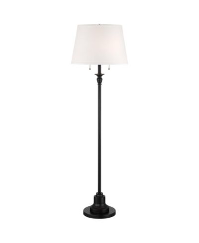 Напольный торшер 360 Lighting Spenser Traditional 58" Tall Satin Metal для гостиной и спальни