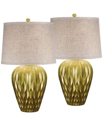 Набор настольных ламп Possini Euro Design Buckhead, 28", бронзовый финиш