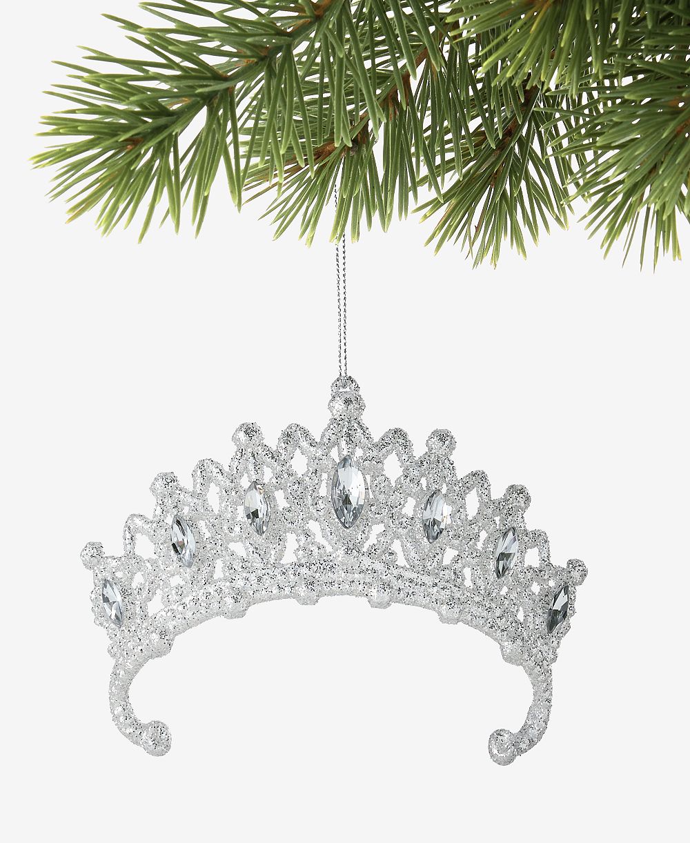 Holiday Lane Beauty Boom Embellished Crown Ornament, Macy's Exclusive