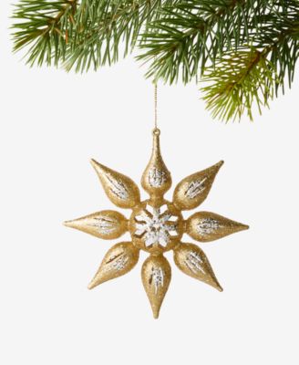 Украшение Holiday Lane Blessed Snowflake Ornament, эксклюзив Macy's