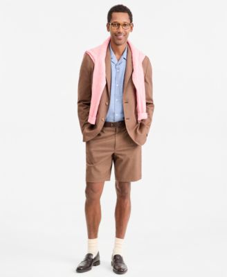 Club Room Мужские шорты в клетку Houndstooth